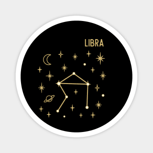 Libra Constellation Star Sign Magnet